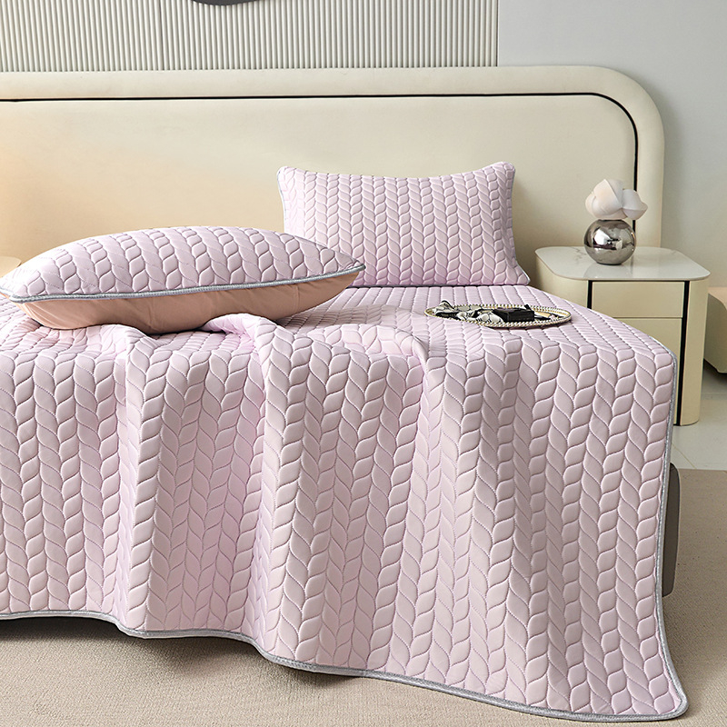 Sintētiskā lateksa dzesēšanas mats vasarai, saliekams un mazgājams veļas mazgājamā mašīnā, viegls luksusa stils, lateksa saturs 90%+