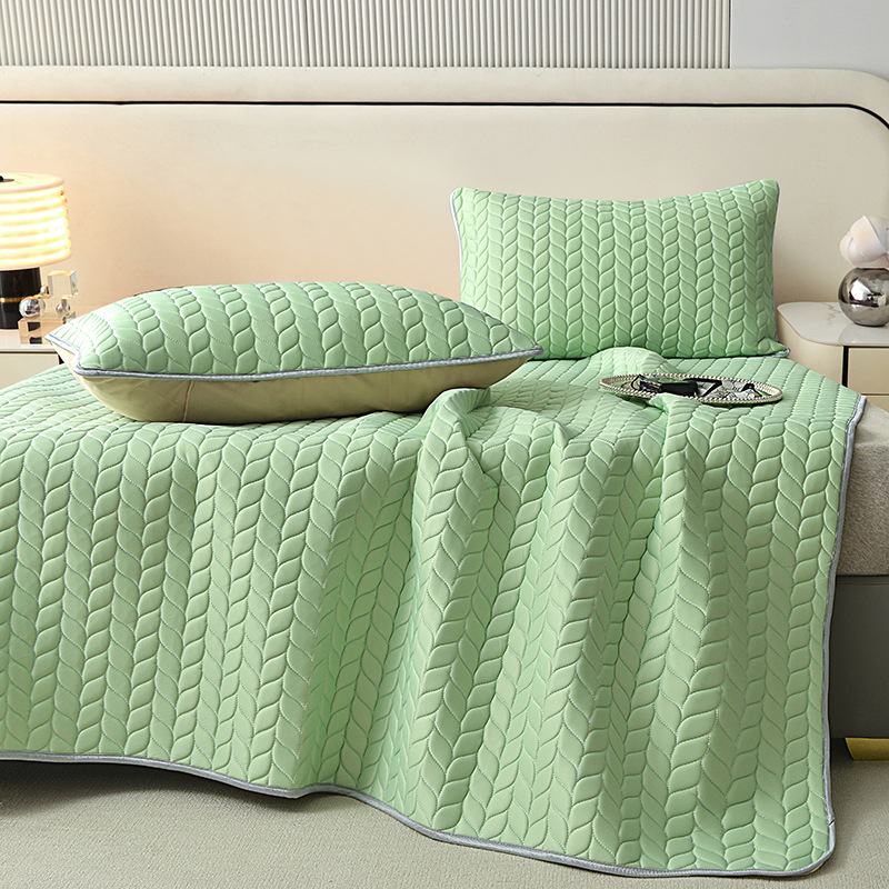 Sintētiskā lateksa dzesēšanas mats vasarai, saliekams un mazgājams veļas mazgājamā mašīnā, viegls luksusa stils, lateksa saturs 90%+