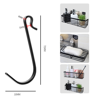 Roostevabast terasest riidehaak, mitme rea disain, kaasaegne minimalistlik stiil, kandevõime 1–3 kg