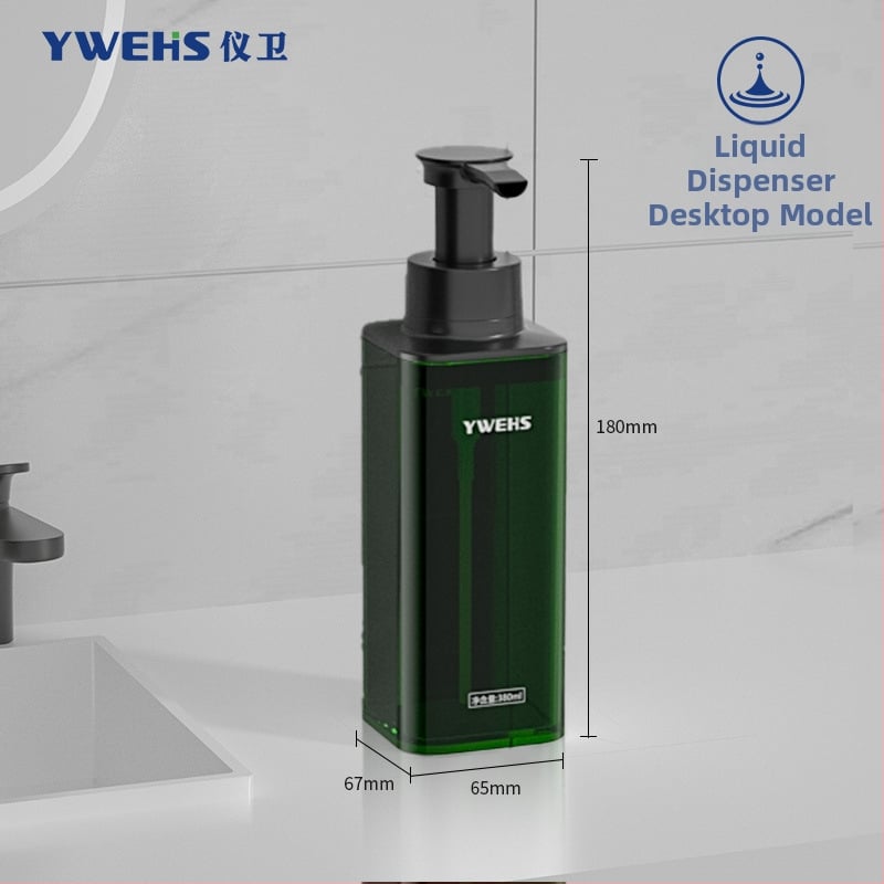 Fali szappanadagoló hotelfürdőhöz – pumpás habadagoló, ABS, 600 g, injektív öntés, könnyű luxus stílus