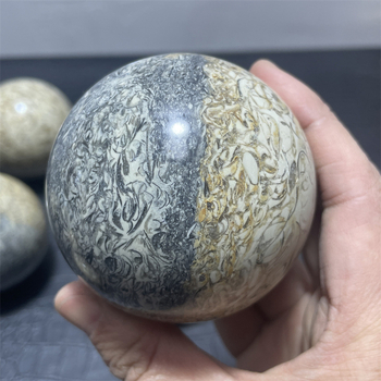 Kristalna kugla od kostiju dinosaura, moderan i jednostavan stil, oblik kugle, materijal: kristal