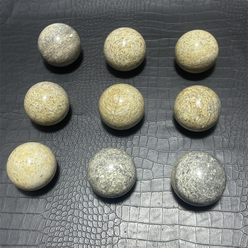 Kristalna kugla od kostiju dinosaura, moderan i jednostavan stil, oblik kugle, materijal: kristal