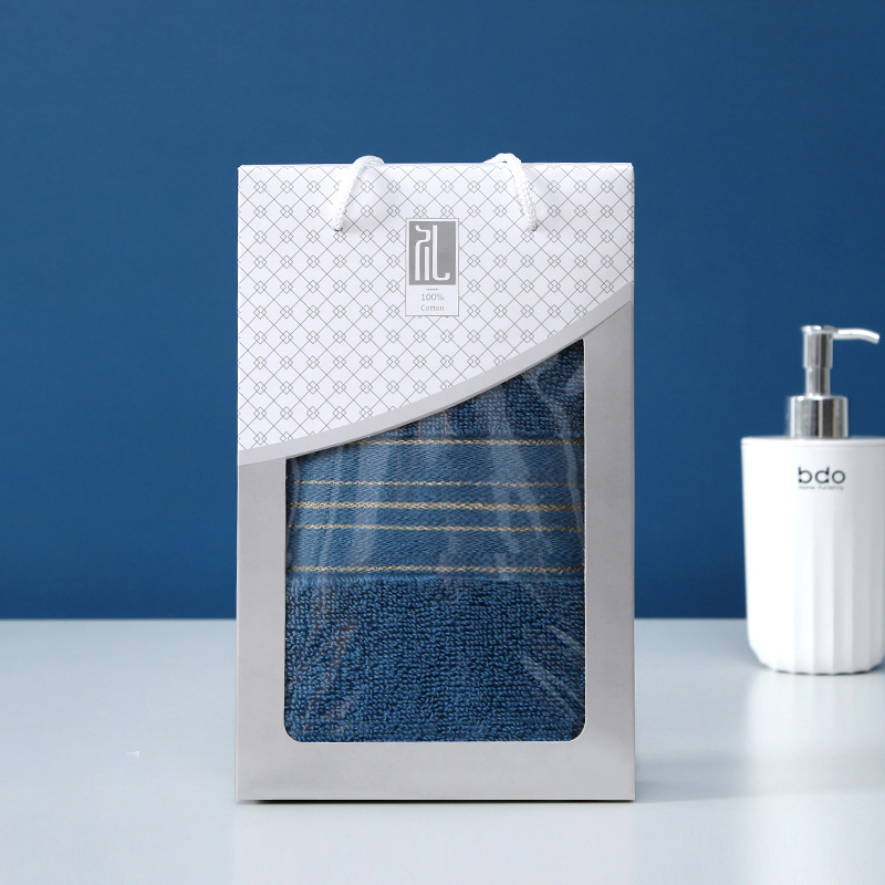 Set darovnih ručnika za lice, 100–120 g/m², 32s vlakno, jednostavno tkanje, 100% pamuk, prilagodljivo