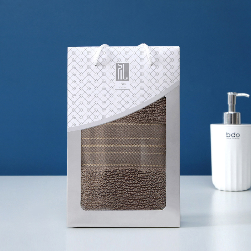 Set darovnih ručnika za lice, 100–120 g/m², 32s vlakno, jednostavno tkanje, 100% pamuk, prilagodljivo