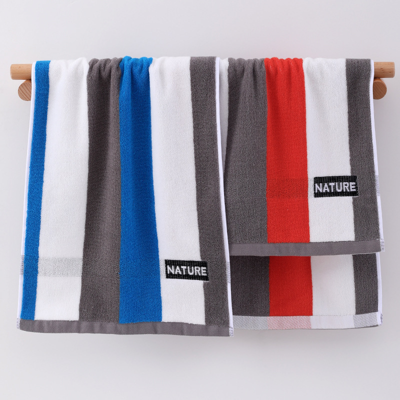 Памучна кърпа за лице, 32 нишки, джакард тъкан, 105 г