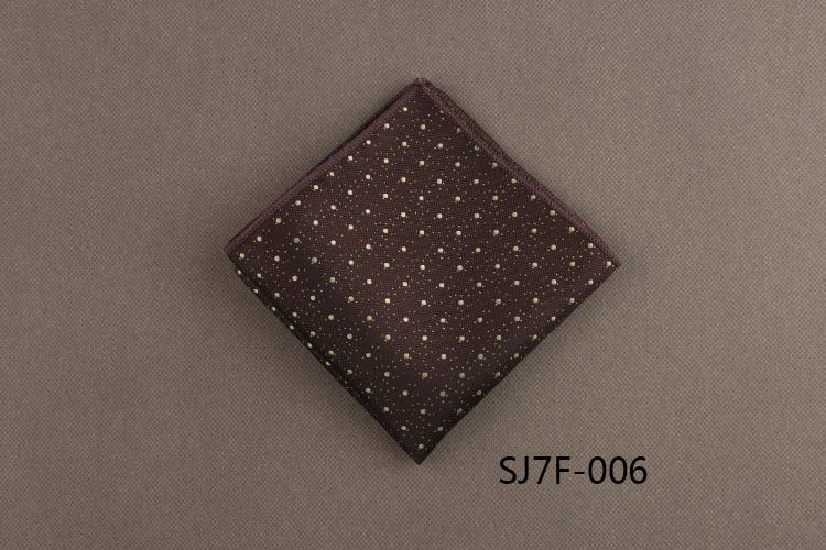 Skyejoan/Skeletron Джобна кърпичка с райе, жакард, полиестерни нишки, Leisure стил