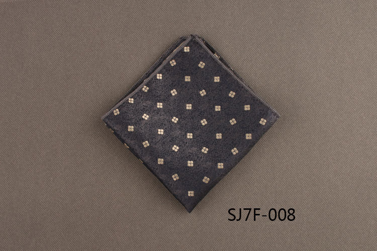 Skyejoan/Skeletron Джобна кърпичка с райе, жакард, полиестерни нишки, Leisure стил