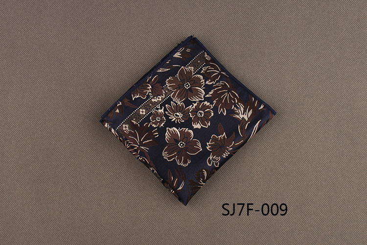 Skyejoan/Skeletron Джобна кърпичка с райе, жакард, полиестерни нишки, Leisure стил