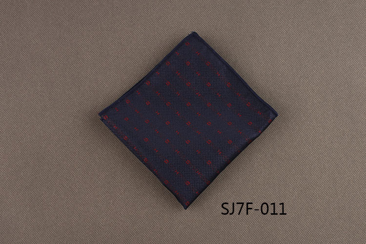 Skyejoan/Skeletron Джобна кърпичка с райе, жакард, полиестерни нишки, Leisure стил