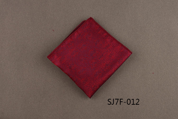 Skyejoan/Skeletron Джобна кърпичка с райе, жакард, полиестерни нишки, Leisure стил