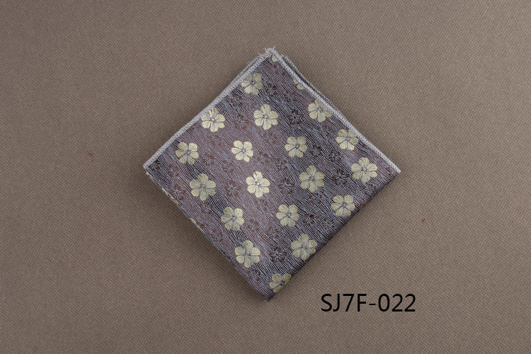 Skyejoan/Skeletron Джобна кърпичка с райе, жакард, полиестерни нишки, Leisure стил