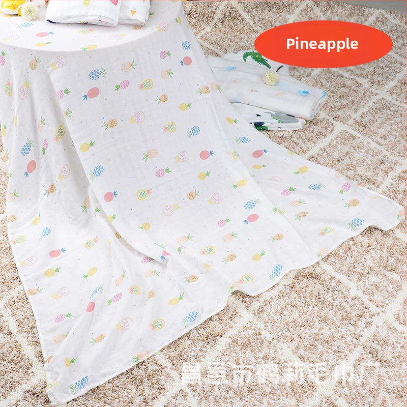 Zīdaiņu dvielis no bambusa šķiedras – dubultslānis, 30% kokvilna / 70% bambuss, vienkārša austuve, 200-300 g