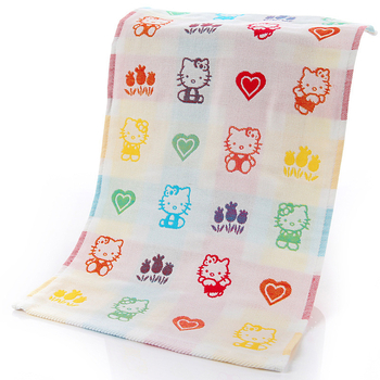 Бебешка марля лицева кърпа, жакардов плат, памучен състав, тегло под 50 g