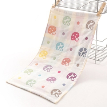 Бебешка марля лицева кърпа, жакардов плат, памучен състав, тегло под 50 g