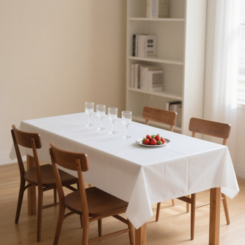 Laudlina PEVA, ristkülikukujuline, 137x274 cm, ühtlane muster, Euroopa minimalistlik stiil