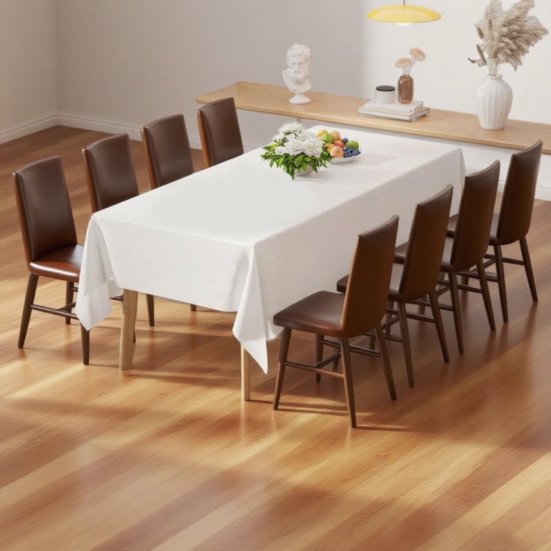 Laudlina PEVA, ristkülikukujuline, 137x274 cm, ühtlane muster, Euroopa minimalistlik stiil