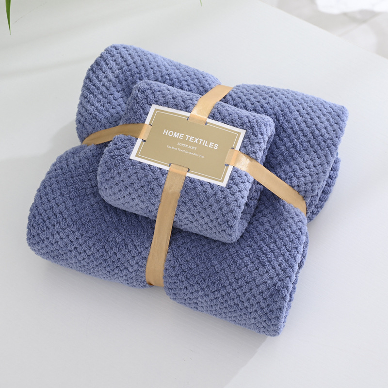 Set prosoape din Coral Fleece în cutie cadou, 280 g/m², absorbție ridicată, uscare rapidă