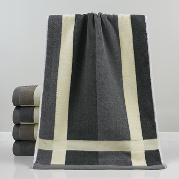 Kinglain кърпа за лице от чист памук, 32s нишка, 120–140 г/м², бродирана, жакард, плътна тъкан, персонализируема