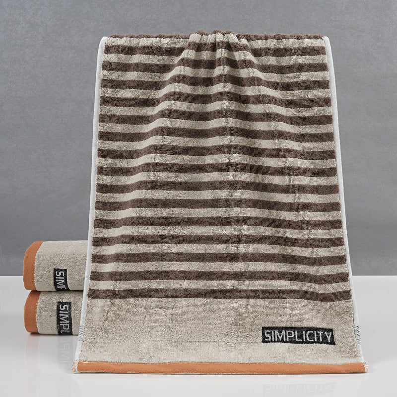 Kinglain кърпа за лице от чист памук, 32s нишка, 120–140 г/м², бродирана, жакард, плътна тъкан, персонализируема