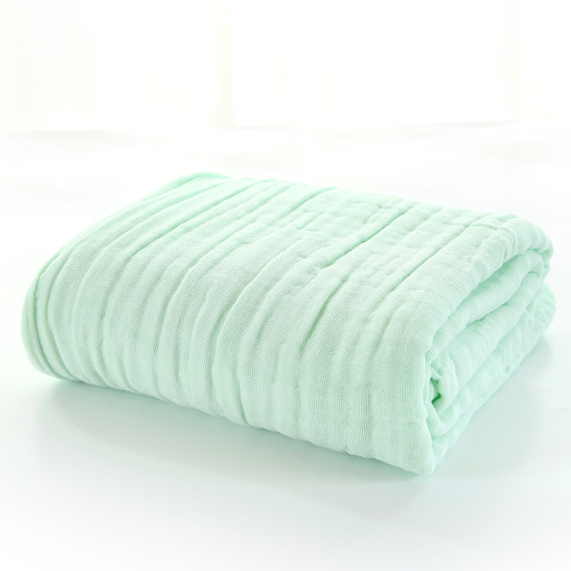 Sešslāņu kokvilnas marles dvielis bērniem no 0 līdz 13 gadiem, ar plissēšanu, mīksts un absorbējošs, izdrukāts, svarā virs 500 g