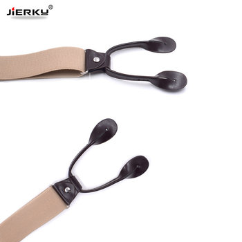 Meeste õlapaelad 6 klipsiga, elastsed, reguleeritavad, ristselg; Materjal: polüester siid