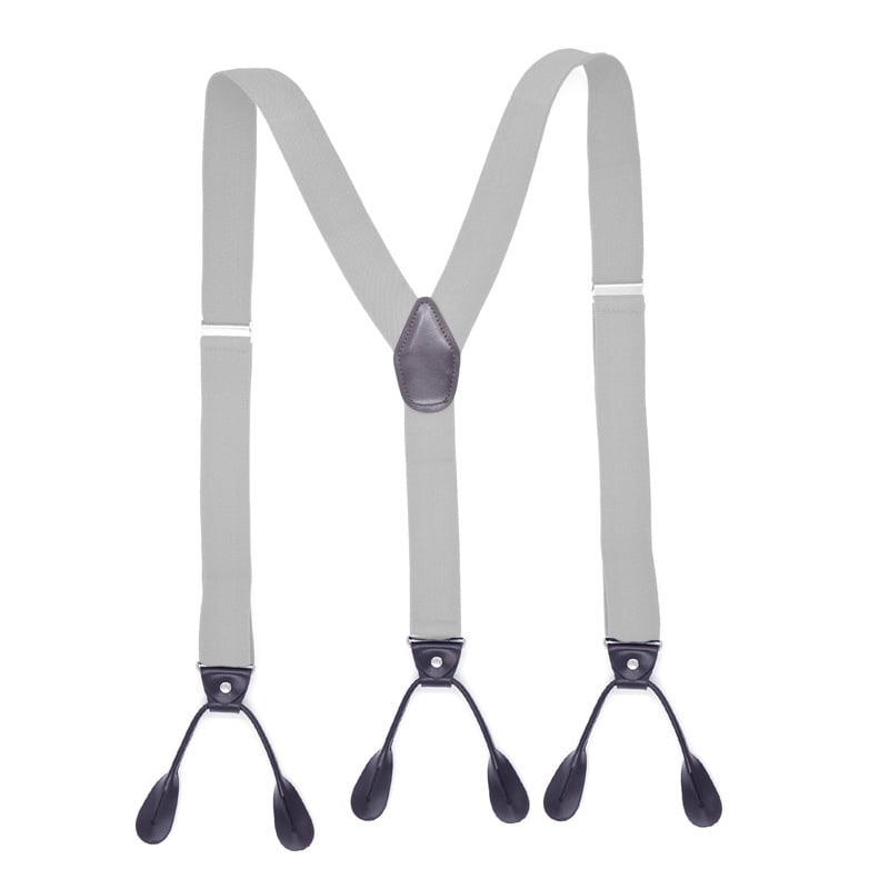 Meeste õlapaelad 6 klipsiga, elastsed, reguleeritavad, ristselg; Materjal: polüester siid