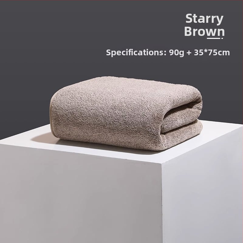 Хавлия за баня с бамбуков въглен, антибактериална, полиестерни влакна, 300–400 g, 19 нишкова прежда