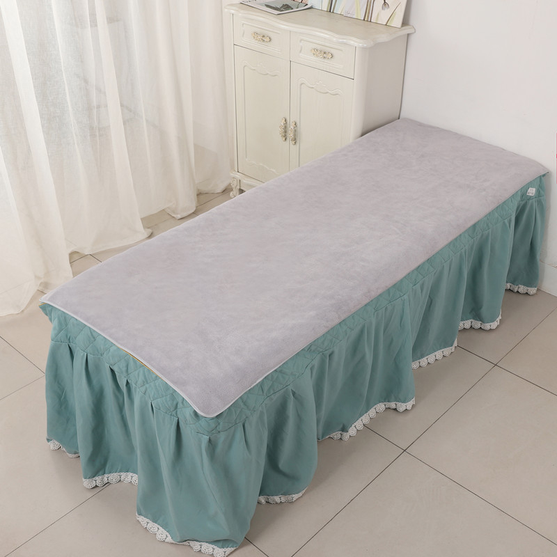 Set ručnika za kozmetički salon: veliki ručnici za kupanje i posteljinu, mekani i upijajući, svijetlo siva