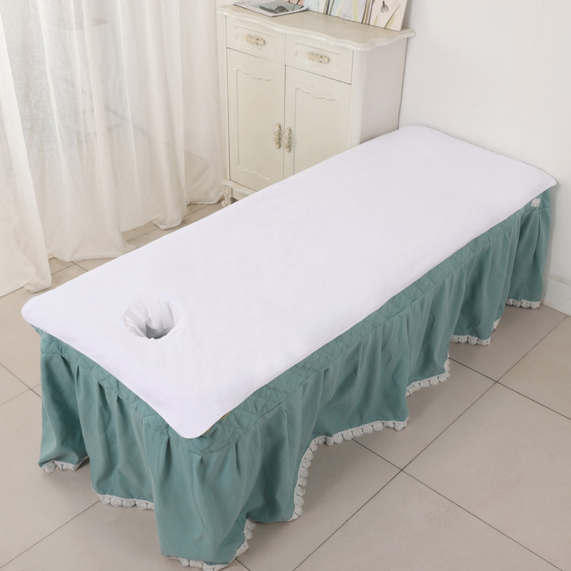 Set ručnika za kozmetički salon: veliki ručnici za kupanje i posteljinu, mekani i upijajući, svijetlo siva