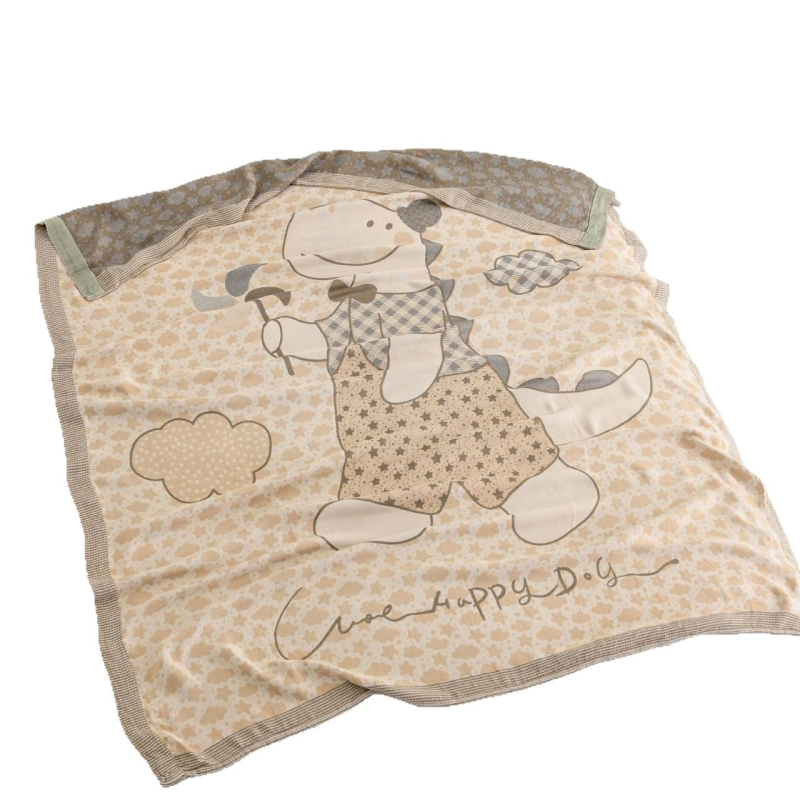 Bambuko pluošto antklodė, animacinių filmų raštas, vasaros naudojimui, 300–499 g, gaivus ir kvėpuojantis