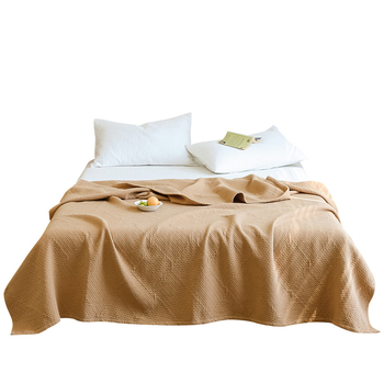 Jacquard hatszrétegű pamut törölköző pléd, 100% pamut, 1,6–2 kg, nyárra