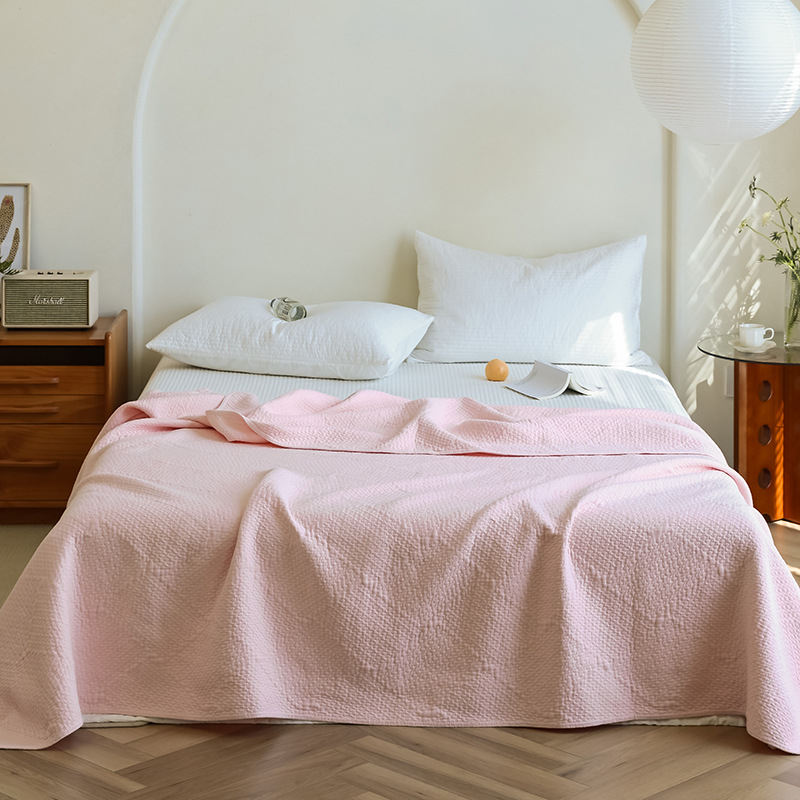 Jacquard hatszrétegű pamut törölköző pléd, 100% pamut, 1,6–2 kg, nyárra