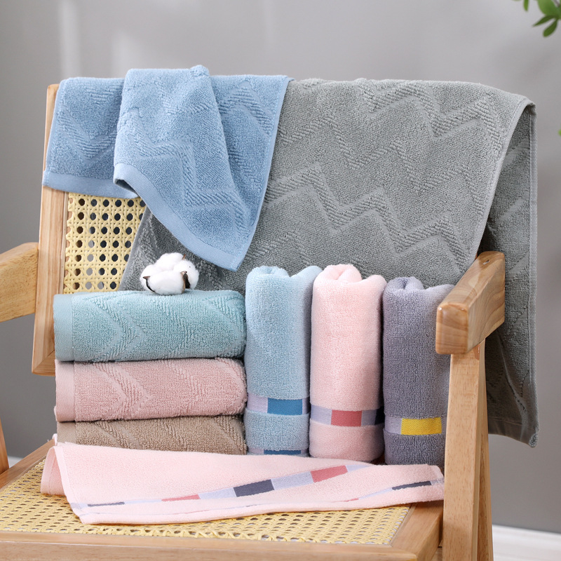 Arc törölköző, 100% pamut, Jacquard, 32s, 80–100 g, Qinrou