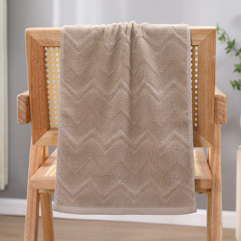 Arc törölköző, 100% pamut, Jacquard, 32s, 80–100 g, Qinrou