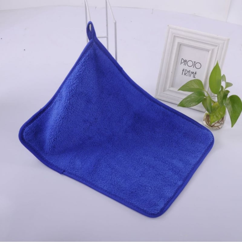 So Elegant микрофибър кърпи с коралов флис, 80–100 г, 32 нишки, обшени ръбове