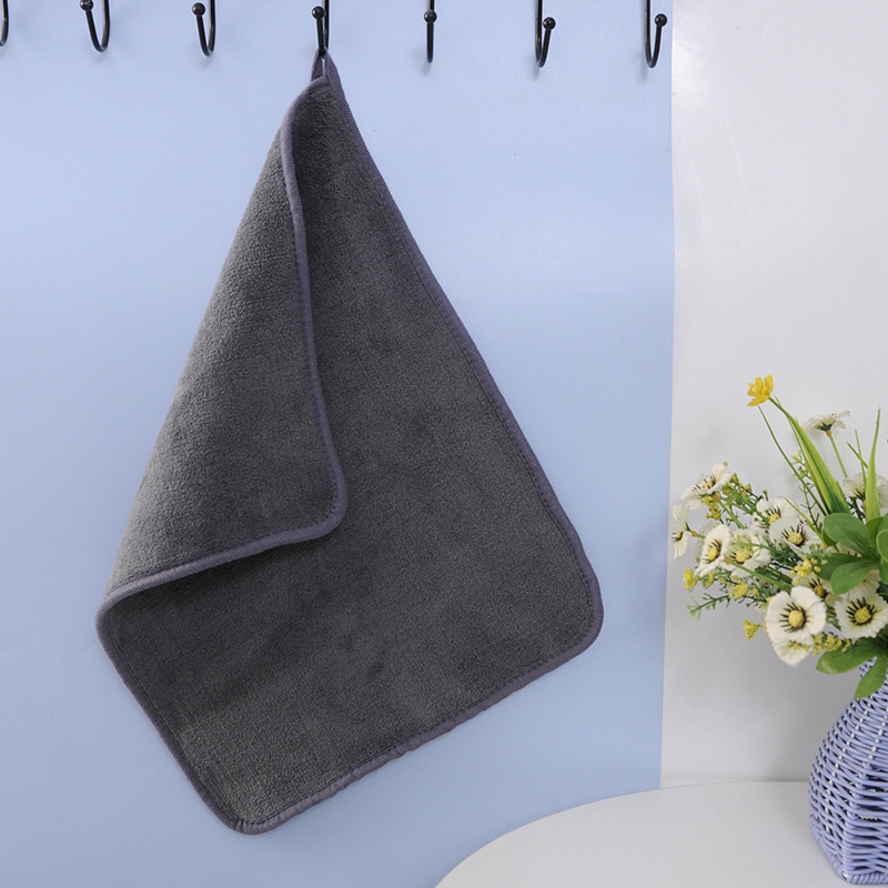 So Elegant микрофибър кърпи с коралов флис, 80–100 г, 32 нишки, обшени ръбове