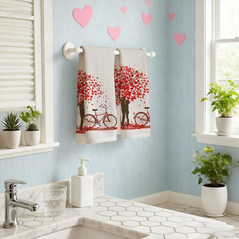 Кухненска кърпа от микрофибър с печат, 32 нишки, 200 г+, персонализируема