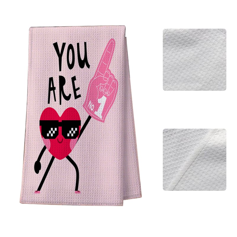 Кухненска кърпа от микрофибър с печат, 32 нишки, 200 г+, персонализируема