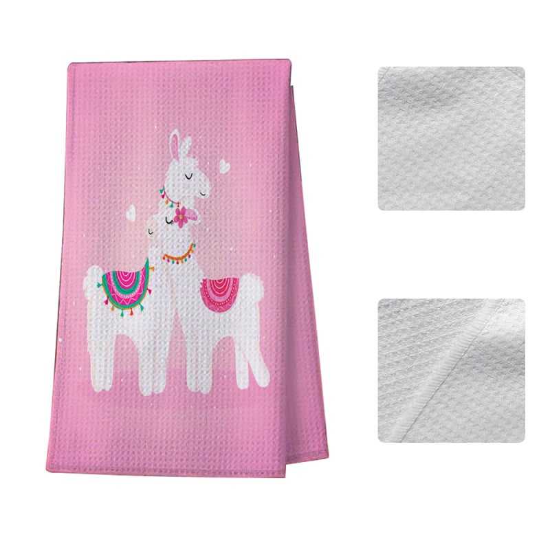 Кухненска кърпа от микрофибър с печат, 32 нишки, 200 г+, персонализируема