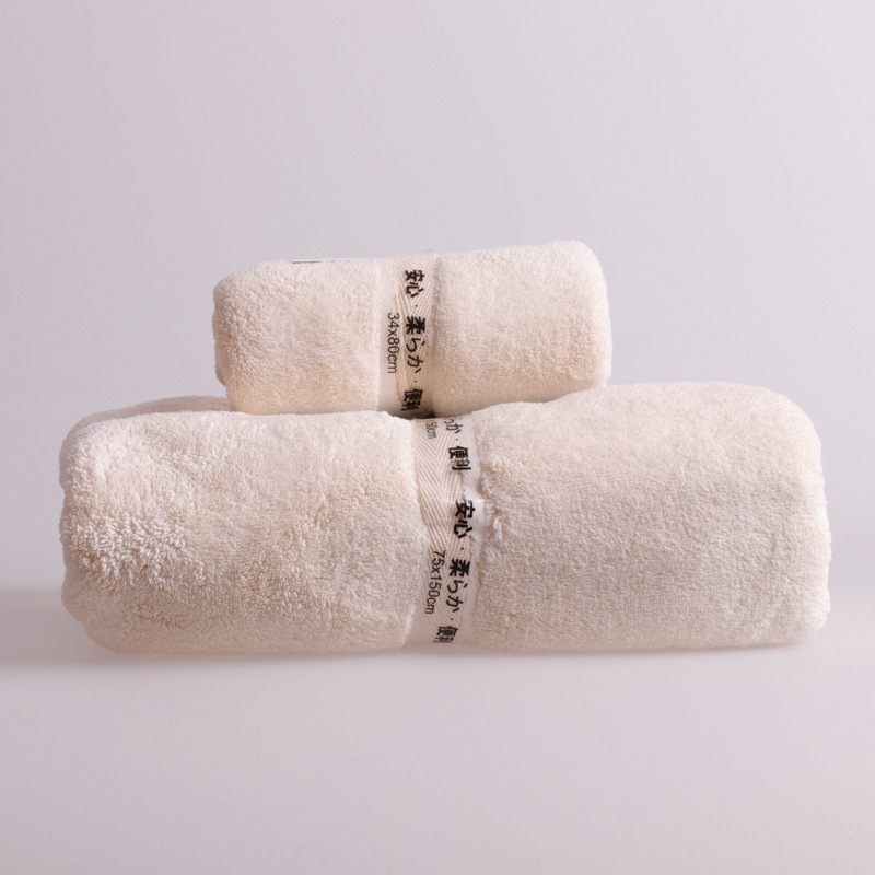 Комплект хавлии за баня от микрофибър, абсорбиращ, плоско тъкане, тегло 140–170 g, прежда 150D