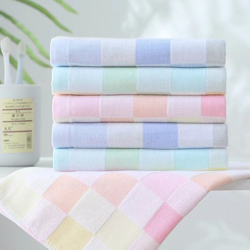 Πετσέτα γάζας προσώπου και μπάνιου, για ενήλικες και παιδιά, μαλακή και απορροφητική, 200 γρ. και άνω, 60 νημάτων