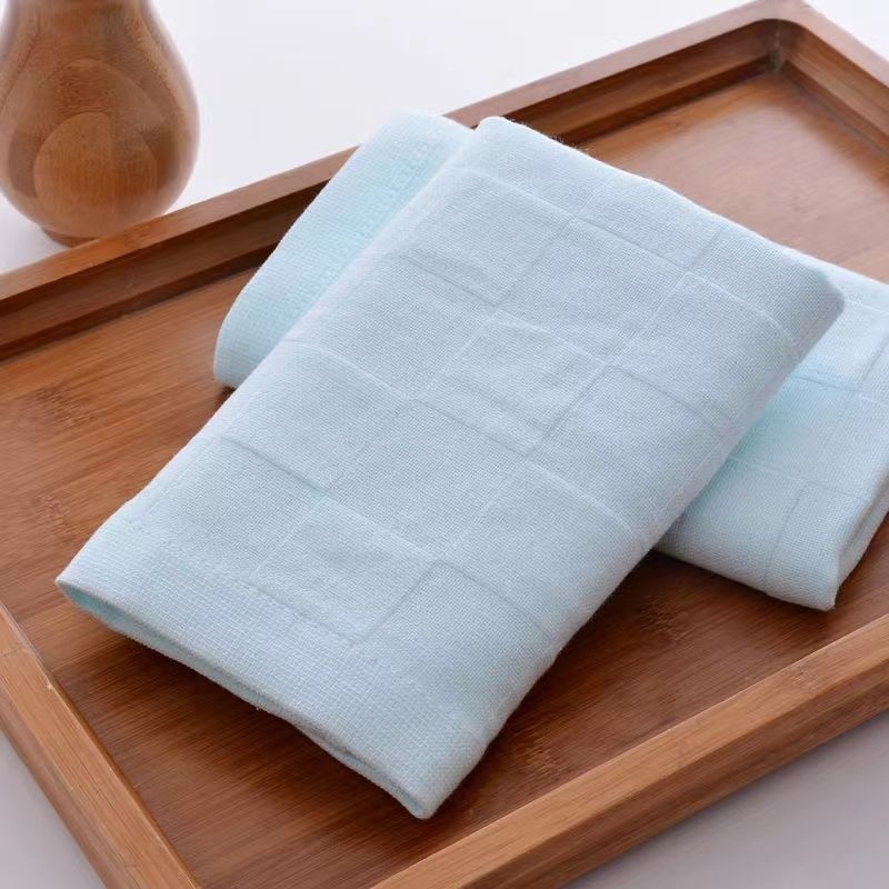 Πετσέτα γάζας προσώπου και μπάνιου, για ενήλικες και παιδιά, μαλακή και απορροφητική, 200 γρ. και άνω, 60 νημάτων