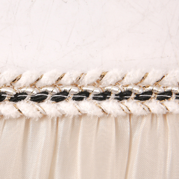 Csipkés függönyszegély – poliészter, testreszabható, modern minimalist stílus, Residentiality