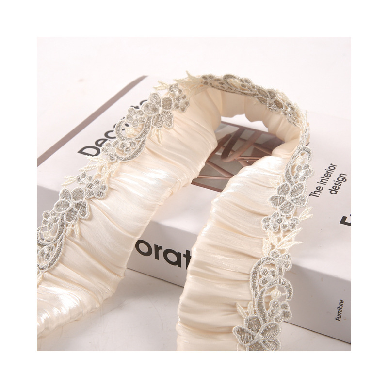 Csipkés függönyszegély – poliészter, testreszabható, modern minimalist stílus, Residentiality