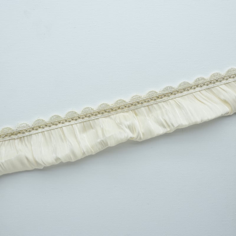 Csipkés függönyszegély – poliészter, testreszabható, modern minimalist stílus, Residentiality