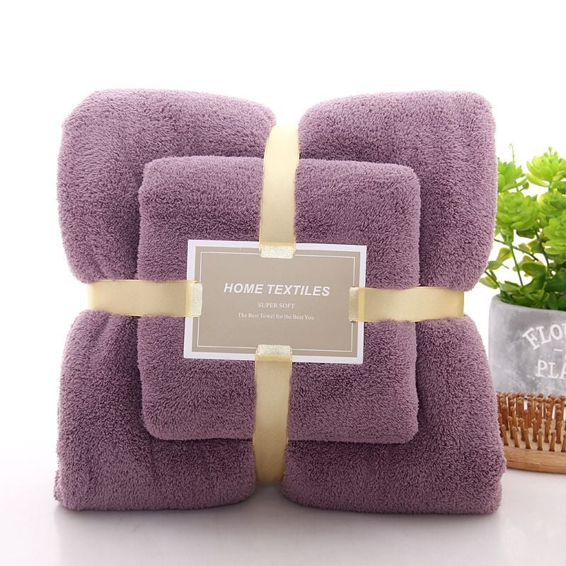 Комплект кърпи за баня и лицева кърпа, памук, 200 g+, 60s нишки, персонализиран