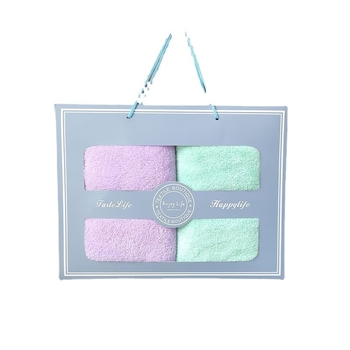 Σετ πετσέτες σε κουτί δώρου: Coral Fleece, 90 g, συσκευασία σε κουτί δώρου, μονή/διπλό κουτί, απορροφητικότητα 0–5 s