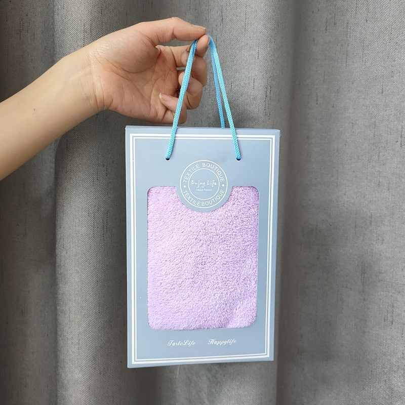 Σετ πετσέτες σε κουτί δώρου: Coral Fleece, 90 g, συσκευασία σε κουτί δώρου, μονή/διπλό κουτί, απορροφητικότητα 0–5 s