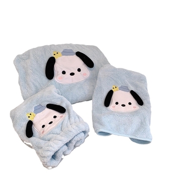 Банна роба от коралов флис, 100% полиестер, подходяща за есен, за жени