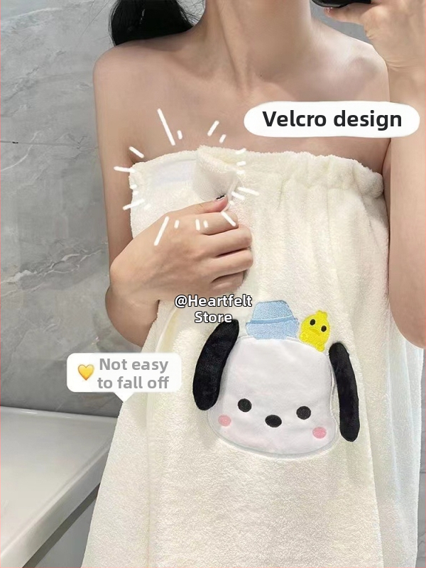 Банна роба от коралов флис, 100% полиестер, подходяща за есен, за жени